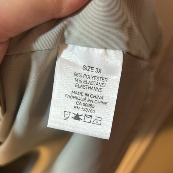 Size 3X Addition Elle grey camisole - Picture 4 of 5